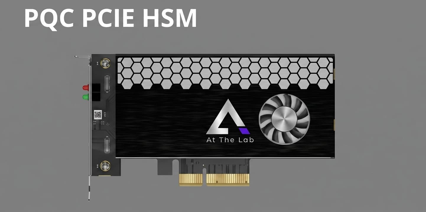 ATL post-quantum PCIe hardware security module card